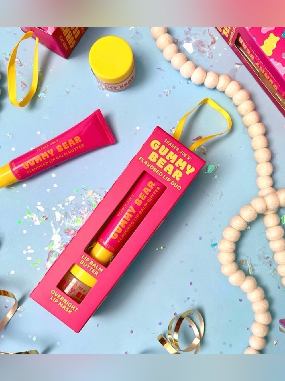 NWT Trader Joe’s Gummy Bear Flavored Lip Duo